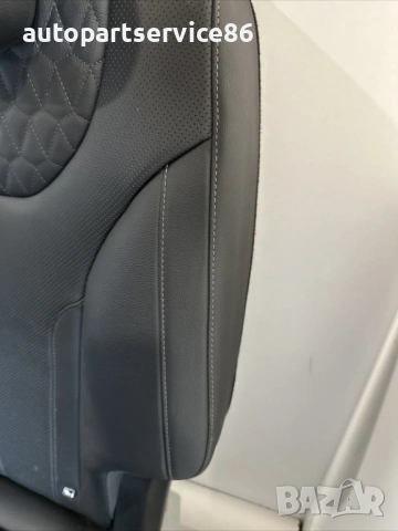 Задна лява седалка втори ред черна кожа за Hyundai Santa Fe 2.2 Crdi (2020) , снимка 2 - Части - 54429144