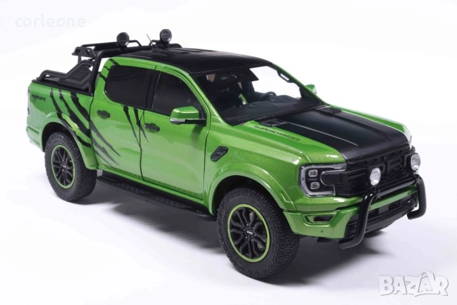 Ford Ranger Raptor Pick Up 2024 - мащаб 1:18 на Solido моделът е нов в кутия, снимка 8 - Колекции - 55148415