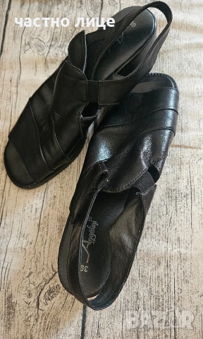 НОВИ кожени дамски сандали, снимка 3 - Сандали - 55071359