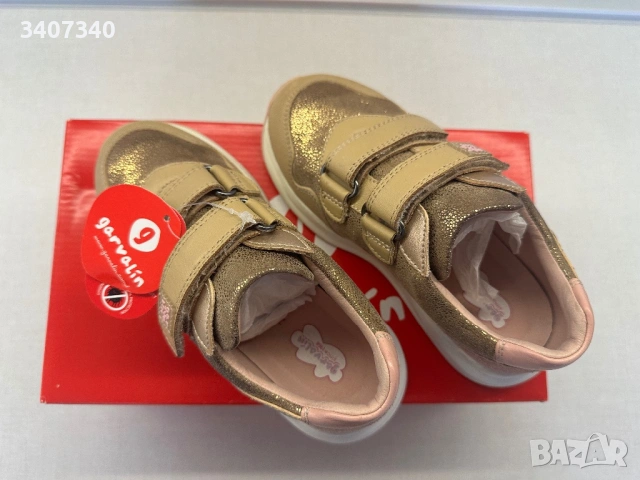 Garvalin 27 номер детски обувки за момиче , снимка 5 - Детски маратонки - 54186399