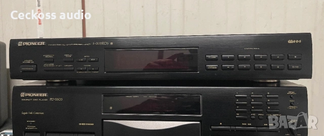 Pioneer F-203RDS – Vintage Hi-Fi Digital Tuner / RDS / Black Edition