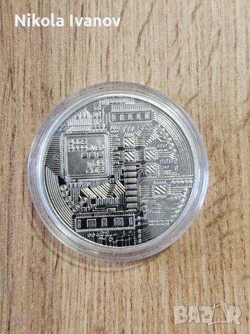 Биткойн монета | Bitcoin | сувенирна колекционерска декоративна|позлатени/посребрени монети| подарък, снимка 9 - Нумизматика и бонистика - 54157786