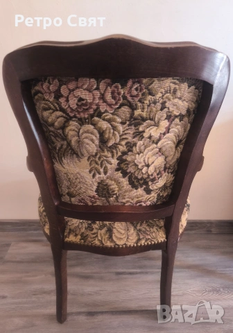 Кресло в стил Луи ХV, снимка 3 - Антикварни и старинни предмети - 54177843