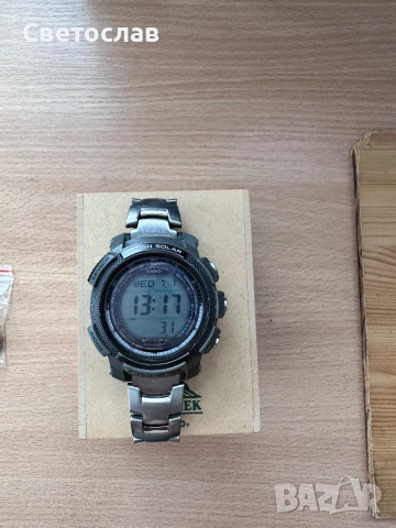 Часовник Casio Pro Trek PRW-2000T-7ER Solar, снимка 5 - Мъжки - 50042209