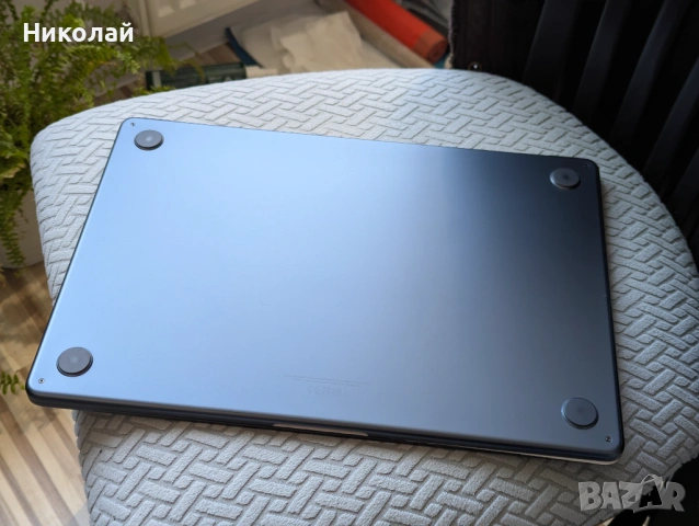  MacBook Air 15,3  M3 16/256 8CPU/10GPU -  97% батерия, снимка 9 - Лаптопи за работа - 54647217