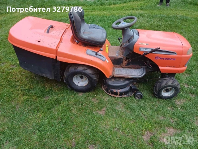 Тракторна косачка Husqvarna 17 к.с, снимка 4 - Градинска техника - 54585700