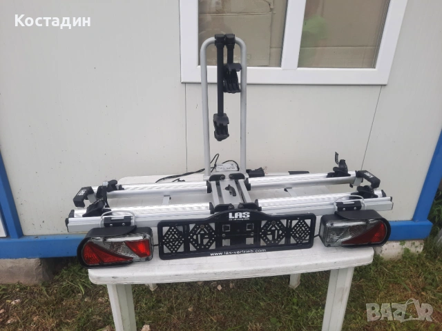 Багажник за колела за теглич Eufab Premium Сгъваем
