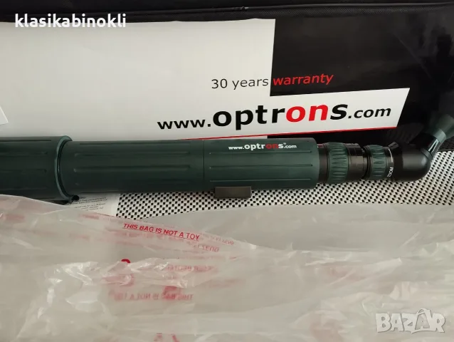ТОП НОВА Японска Зрителна Тръба-Спотинг OPTRONS -20-60x60, снимка 14 - Екипировка - 55650829