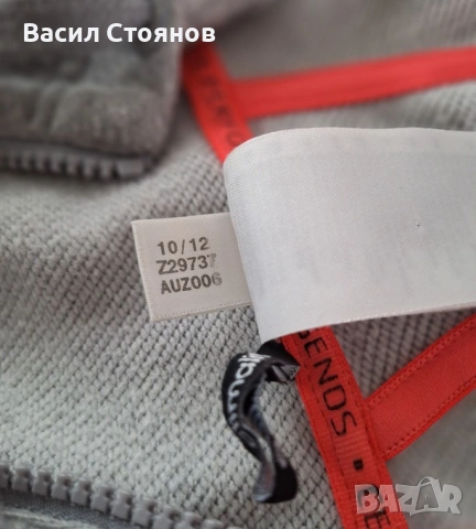 adidas Performance 1/4 zip - hoody/суичър/горнище - дамски/детски размер М, снимка 4 - Суичъри - 54318506