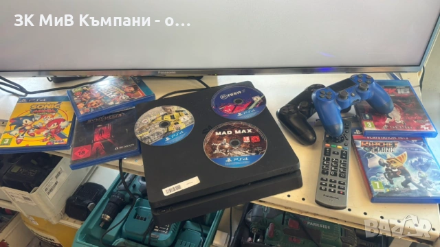 Sony PS 4 1 tb 8 игри 2 контролера , снимка 2 - PlayStation конзоли - 54800847