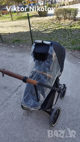Комплект Cybex Priam 4 летен и зимен кош, Cybex дъждобран Пловдив, снимка 8 - Детски колички - 55363387