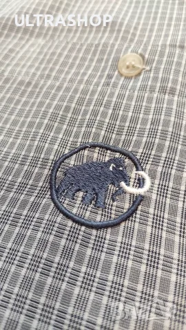 Mammut S size Мъжка лятна риза в отлично състояние, снимка 3 - Ризи - 55480702