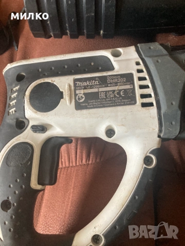 Акумулаторен перфоратор Makita DHR202 , снимка 5 - Перфоратори - 53956529