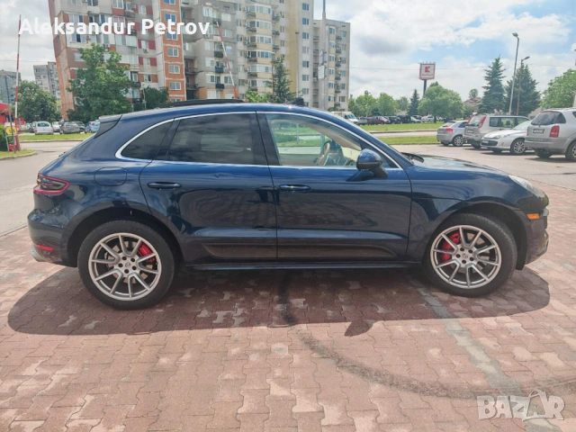 Porsche Macan Turbo 2015 Burmester, Beige interior, снимка 8 - Автомобили и джипове - 54759069