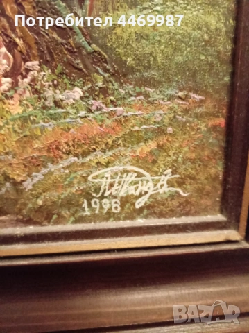 Картина планински пейзаж, снимка 2 - Картини - 54232209