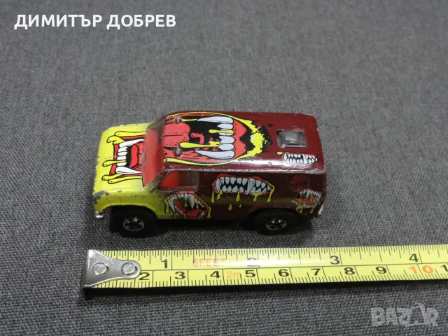 СТАРА РЕТРО МЕТАЛНА КОЛИЧКА HOT WHEELS BAJA BREAKER FORD VAN, снимка 7 - Колекции - 55428312