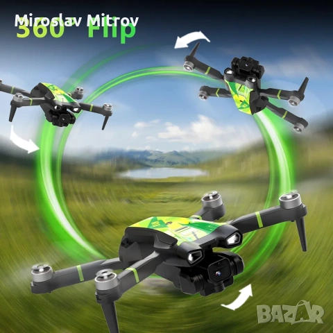 Мини дрон Morly 4K, снимка 3 - Дронове и аксесоари - 54045563