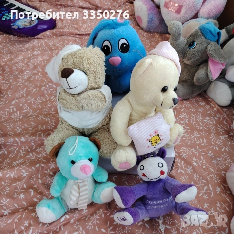 Лот от 20бр плюшени играчки, снимка 4 - Плюшени играчки - 54570237