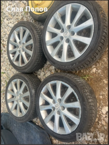 Гуми с джанти 215/45R17 за Мазда 5х114,3, снимка 6 - Гуми и джанти - 54577102