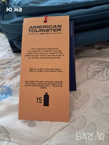 Чисто нова с ЕТИКЕТИ раница American Tourister Take2Cabin (за самолет / ръчен багаж), снимка 8 - Раници - 55351253
