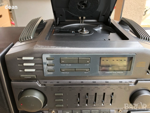 Philips AZ 9614/00 Boom Box, снимка 5 - Аудиосистеми - 54336015
