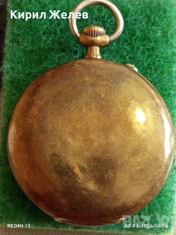 Джобен часовник керамичен циферблат рядък за КОЛЕКЦИОНЕРИ 52033, снимка 5 - Антикварни и старинни предмети - 54078255