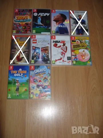Игри за Nintendo Switch Част 2 - 20 € / 39,12лв за брой