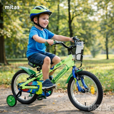 Детски велосипед Polar Junior 16" – Police / Icecream / Dino, снимка 8 - Велосипеди - 53985228