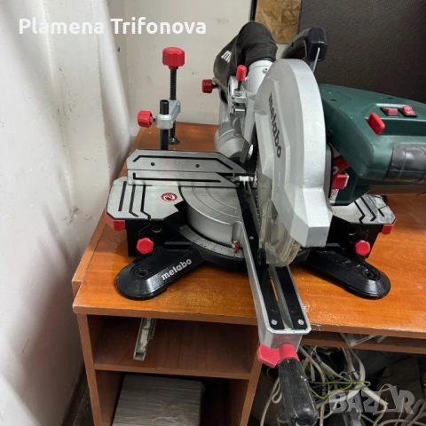 Потапящ циркуляр с герунг METABO , снимка 2 - Други инструменти - 54531939