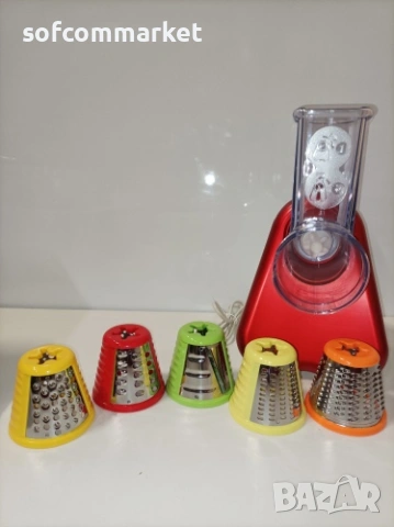 Електрическо ренде Moulinex Fresh Express Plus DJ756G – 5 в 1 