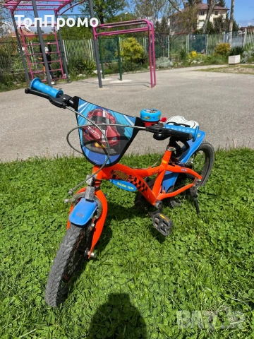 Детско колело Dino Bikes Hot Wheels 16“, с бутилка, снимка 4 - Детски велосипеди, триколки и коли - 54398262
