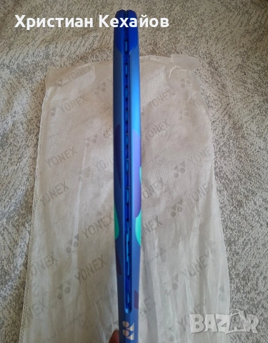 Yonex Ezone 100 Blast Blue - 300гр - грип 3, снимка 2 - Тенис - 54703411