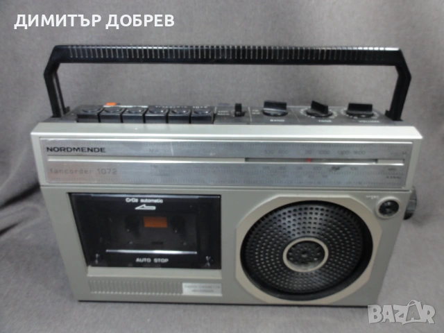 СТАР РЕТРО ТРАНЗИСТОР РАДИО КАСЕТОФОН NORDMENDE FANCORDER 1072, снимка 8 - Радиокасетофони, транзистори - 54453050