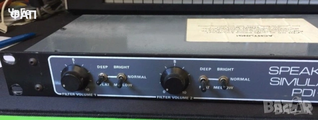 Palmer PDI-05 Speaker Simulator, снимка 2 - Китари - 54617468