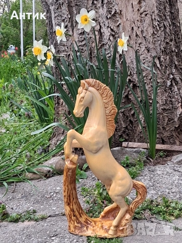 Красива Фигура Статуетка Кон, снимка 8 - Други ценни предмети - 54150219