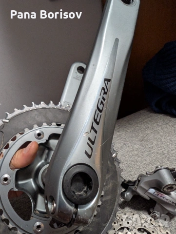 10 скоростен Shimano Ultegra 6700 Монтаж, снимка 11 - Части за велосипеди - 55257955