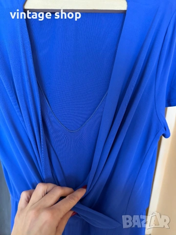 Разкошна рокля Max Mara Studio, размер L, снимка 11 - Рокли - 54182411