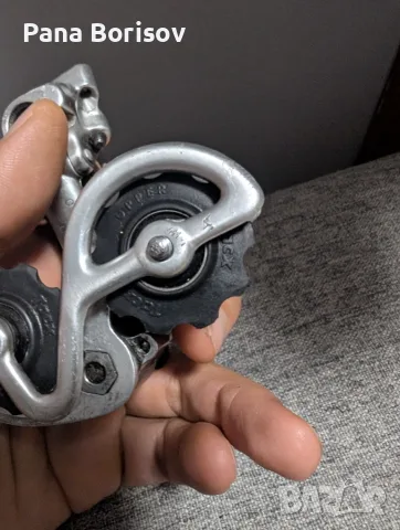 Ретро Шосеен Дерайльор Campagnolo Nuovo Record, снимка 7 - Части за велосипеди - 55538117