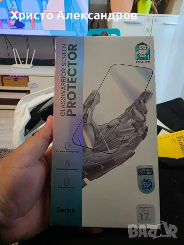 BENKS GlassWarrior стъклен протектор за iPhone Air #20
