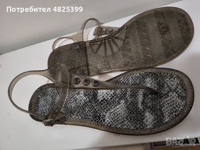 Дамски сандали, италиански, 40 номер , снимка 6 - Маратонки - 54738557