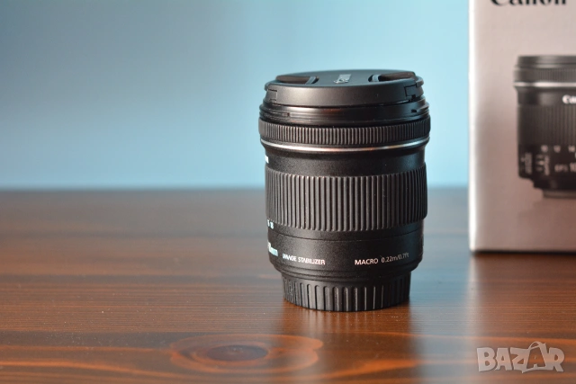 Обектив Canon EF-S 10-18mm f4.5-5.6 IS STM, снимка 2 - Обективи и филтри - 55030287