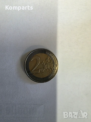 Юбилейна евро монета с номинал 2 евро