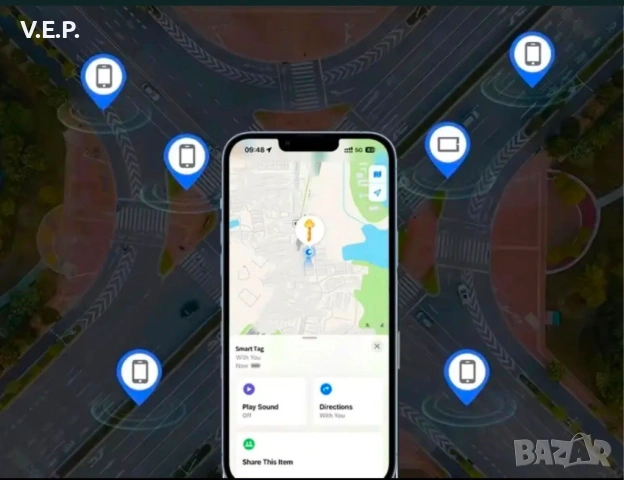 Проследяващо устройство air smart tag, снимка 2 - Друга електроника - 54808764