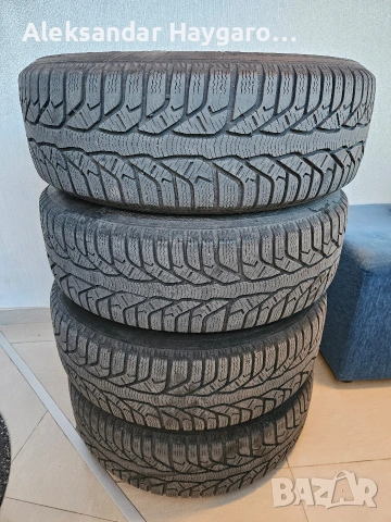 Продавам 4 бр железни джанти 15' с тасове и болтове, снимка 2 - Гуми и джанти - 54150727