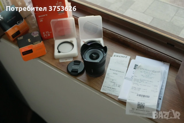 Sony 11mm f1.8 нов обектив + филтри, снимка 7 - Обективи и филтри - 55156081