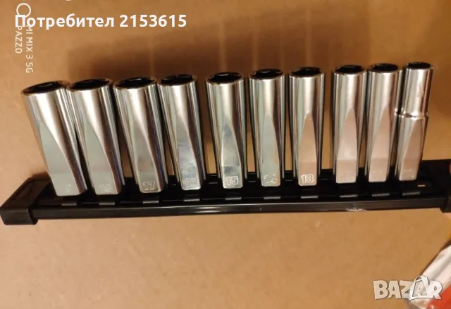 Milwaukee 3/8″дълги качествени вложки камъни 10-19mm комплект, снимка 3 - Гедорета - 55405691