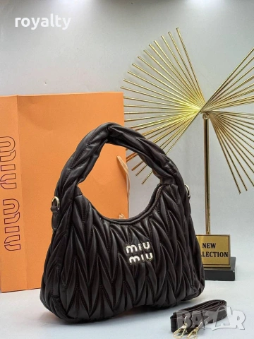 Miu Miu Нова Стилна Дамска Чанта Миу Миу Различни Цветове , снимка 2 - Чанти - 55027372