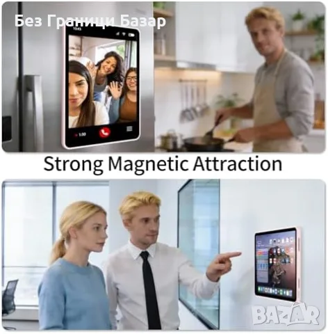 Нов Магнитен въртящ калъф за iPad A16 11/10 поколение, розов, стойка Айпад кейс, снимка 5 - Калъфи, кейсове - 55613286