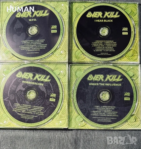 Overkill , снимка 9 - CD дискове - 54055450