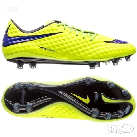 Nike Hypervenom Phantom 1 SG-PRO ELITE 'Volt/Persian Violet/Black' бутони футболни обувки